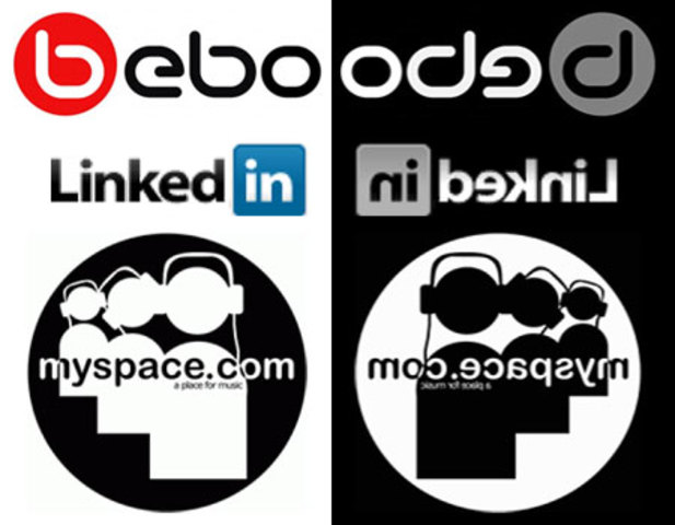 MySpace,  Bebo y  LinkedIn