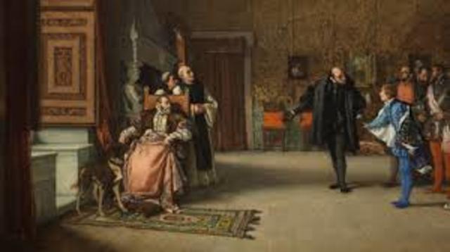 Se retira al Monasterio de Yuste