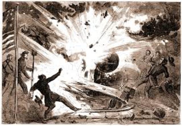 Union Surrender at Ft. Sumter 6