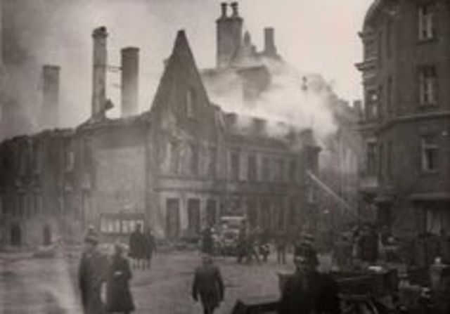 Air bombing over Tallinn