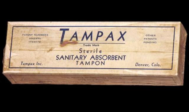 El primer tampax