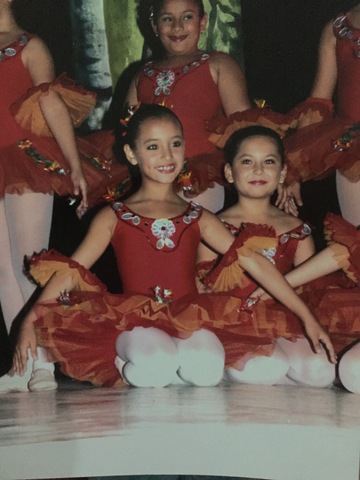 cuando iba a ballet