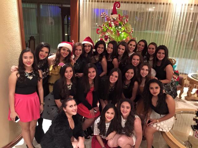 navidad con mis amigas