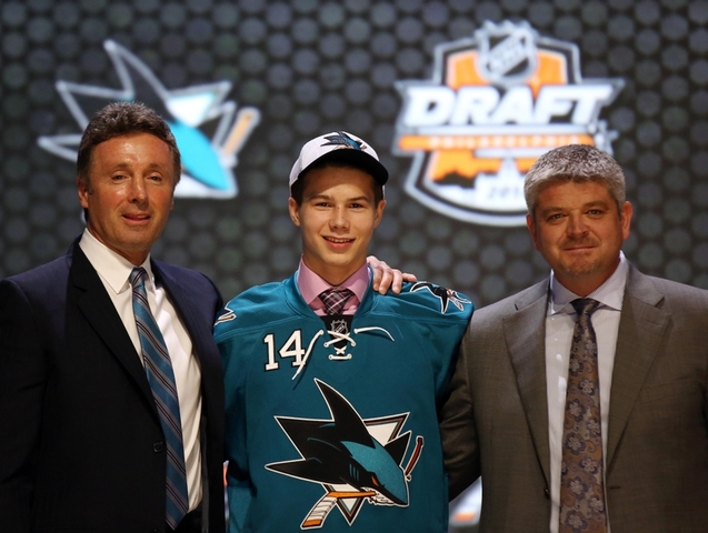 get traded to the San Jose sharks after 8 years in Toronto