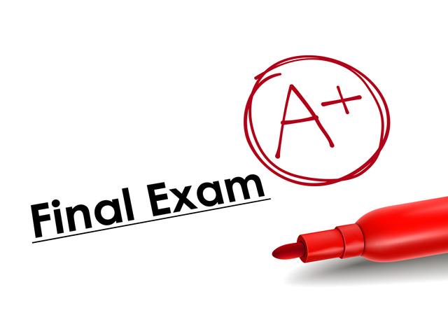 Get a good grade on final exam