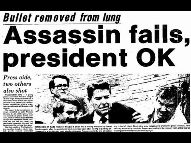 Attempted Assassination on Ronald Reagan