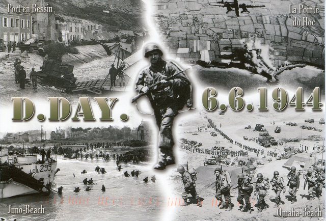 Landing on Normandy Beach