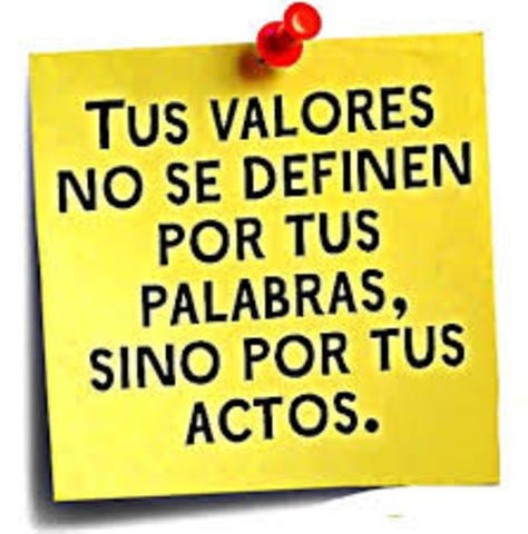 Los valores surgen en la relación práctico-objetal.