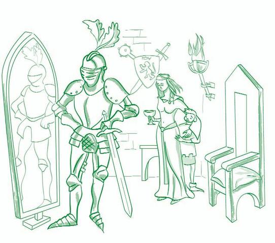 La maldidion de la armadura