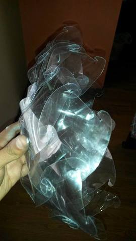 ARMADO DE LA MITAD DE LA LAMPARA