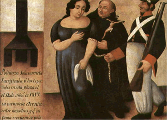 Fusilamiento de Policarpa Salavarrieta