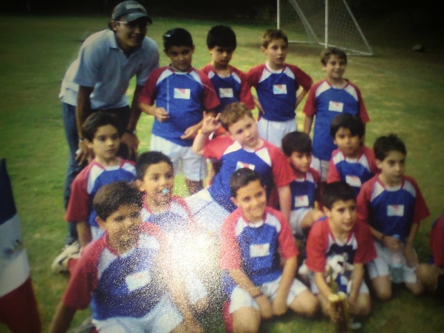 Empece a jugar futbol