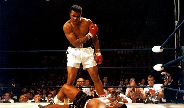 Nocaut de Cassius Clay sobre Sonny Liston