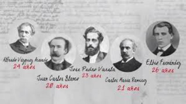 Luego de su viaje por Europa y Estados Unidos,Josè Pedro Varela junto a amigos como Carlos Marìa Ramìrez creo " Sociedad Amigos de la Educaciòn.