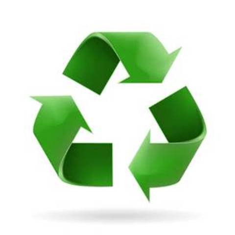 The recycled paper manufacturing process is introduced