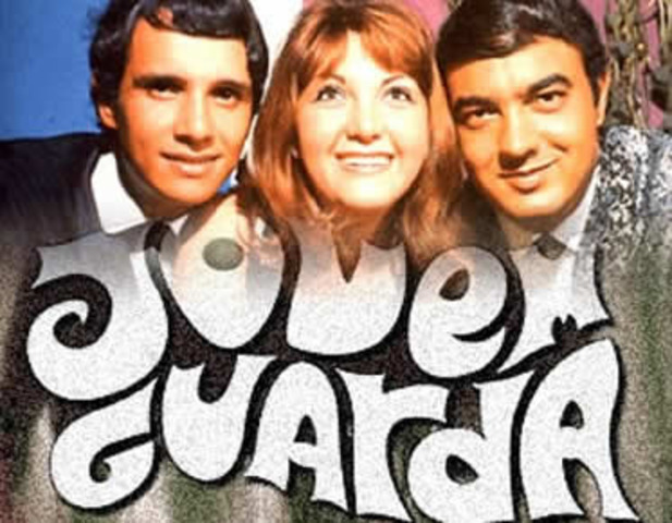 The First "Jovem Guarda" tv show.