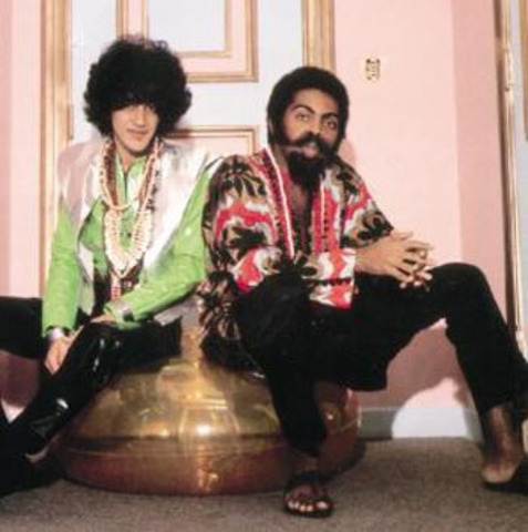 Gilberto Gil  and Caetano Veloso  are forced into exile