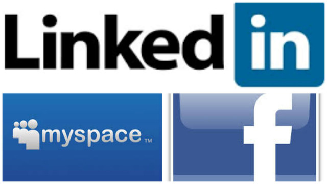 MySpace Likledln y Facebook