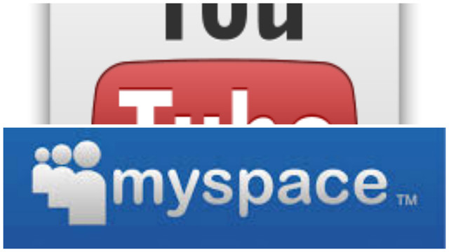 Youtube y Myspace