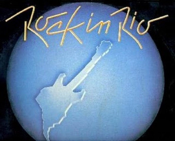 The first "Rock in Rio Festival" takes place in Rio de Janeiro