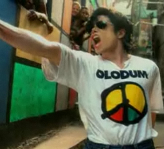 Olodnm records with Michael Jackson