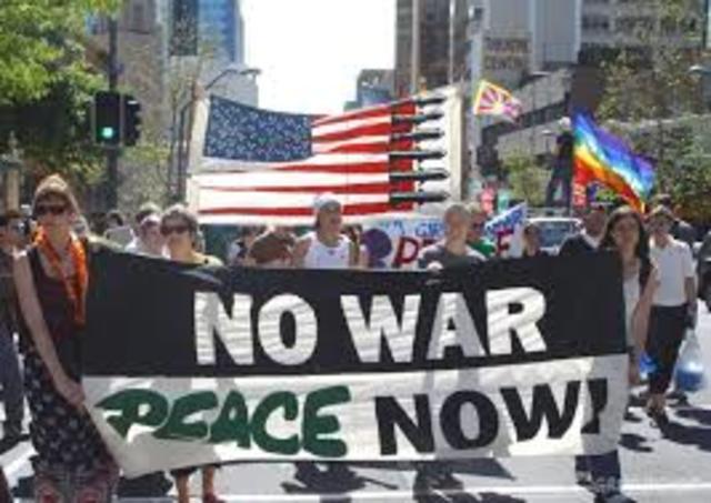 war Protest