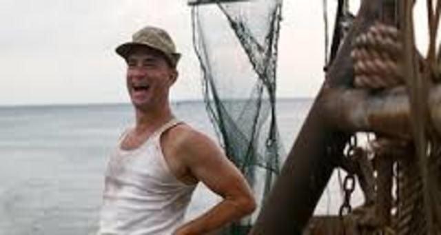 Gump gets shimp boat