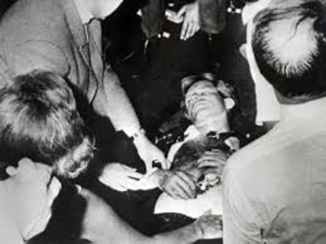 Robert F. Kennedy Assassinated.