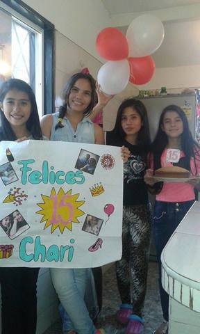 Sorpresa a nuestra Amiga Chariana