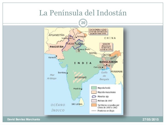 Independencia del Indostán.