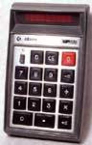 hand-held calculator