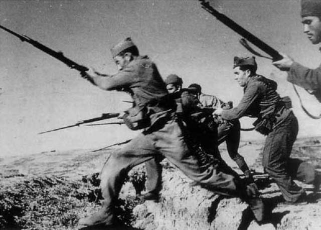 GUERRA CIVIL - BATALLA DEL SUD (1937)