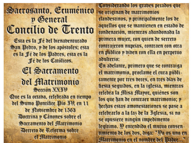 Tercera fase del Concilio de Trento