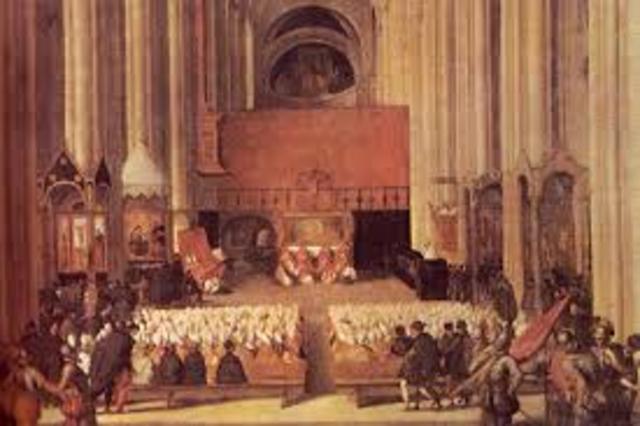 Fin del concilio de Trento