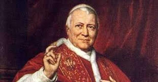 Pio lX condena el modernismo,el libersalismo el socialismo y el comunismo