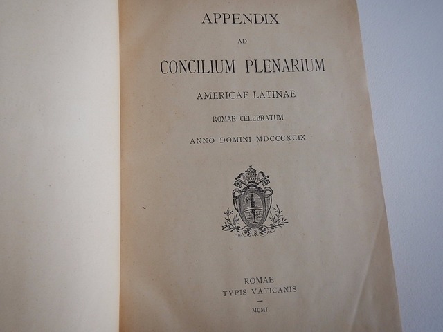 Primer Concilio Plenario de la Iglesia Latinoamiericana en Roma