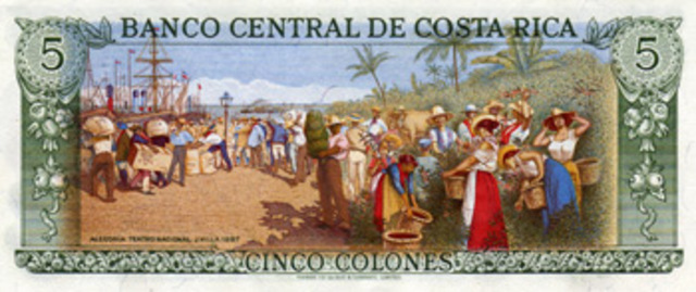 Exportación de café y banano