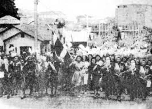 Aumento de la violencia y Huelga de Brazos Caídos