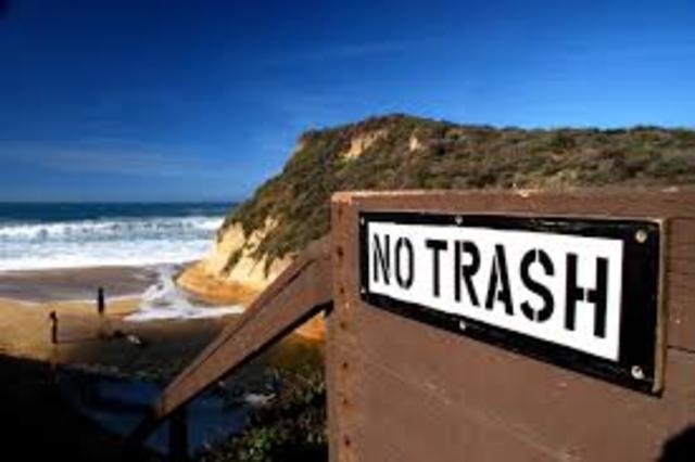 No Trash In Oceans