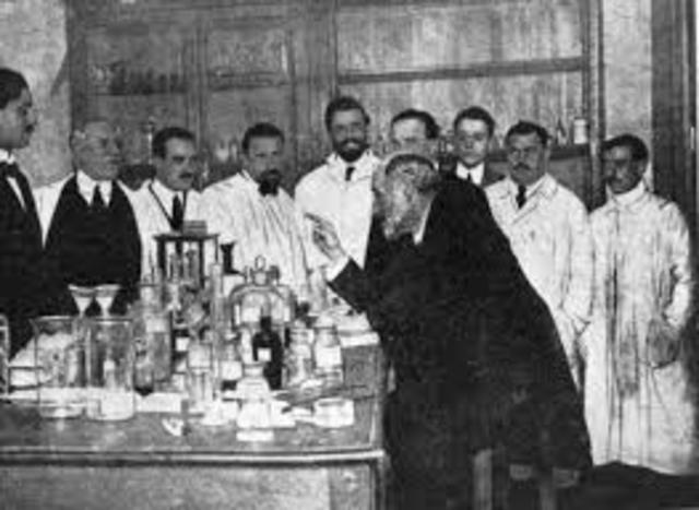 Entrada en el laboratorio de Cajal