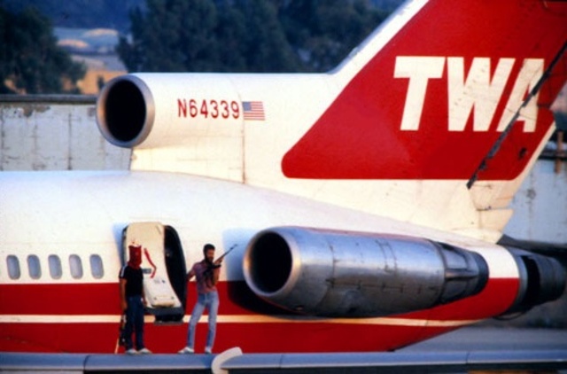 TWA Flights 847 Hijacked by Terrorists