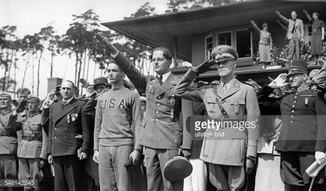 1936 Olympics hosted by Berlin,Germany.