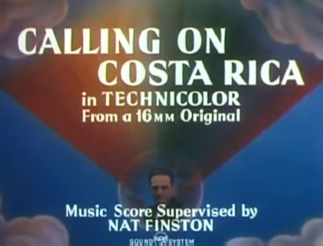 Cortometraje "Calling on Costa Rica"