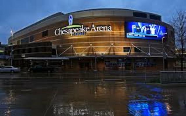 Inauguración Cheasepeake Arena