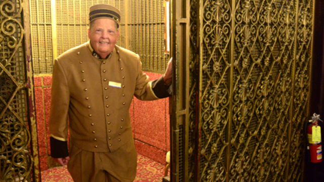 Hotel lift operator replaced by computer