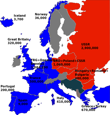 Nato/Warsaw Pact