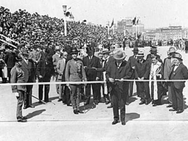 Extension of the Railway opened