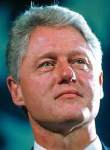 Bill Clinton who became president in the 1992/1994, hoped to end the wave of immigrants