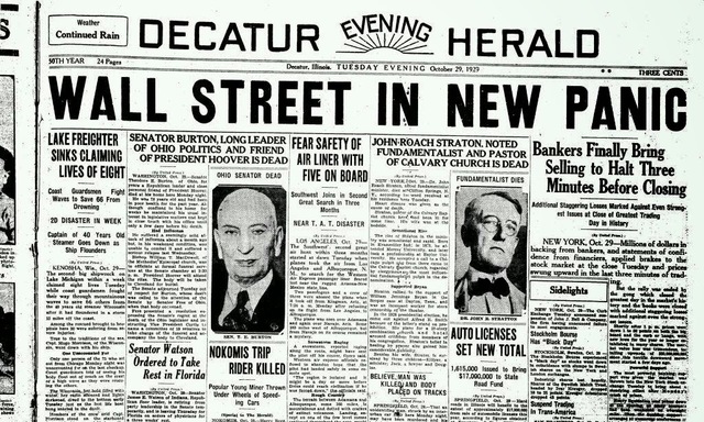 Crise de 29: Ode à Crise de 1929 - José Carlos Balieiro