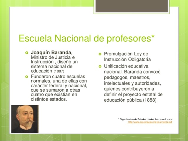 Las Escuelas Normales